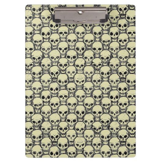 Wall o’ Skulls Klembord (Voorkant)