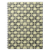 Wall o’ Skulls Notitieboek (Voorkant)