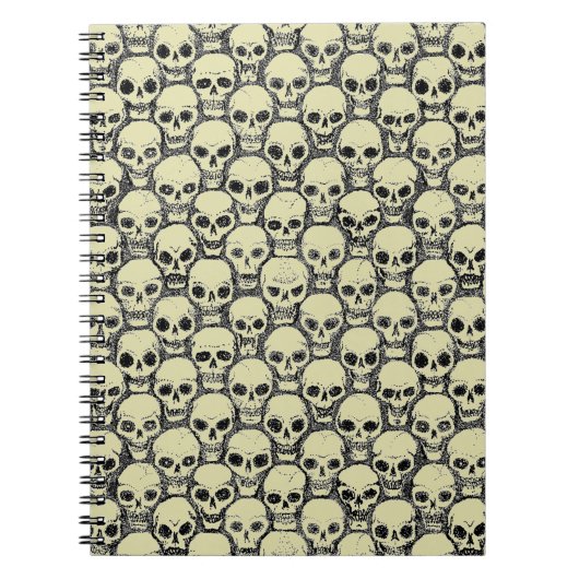 Wall o’ Skulls Notitieboek (Voorkant)
