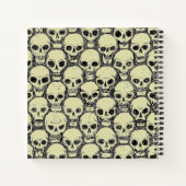 Wall o’ Skulls Notitieboek (Achterkant)