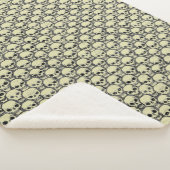 Wall o’ Skulls Sherpa Deken (3/4)