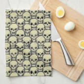Wall o’ Skulls Theedoek (Quarter Fold)