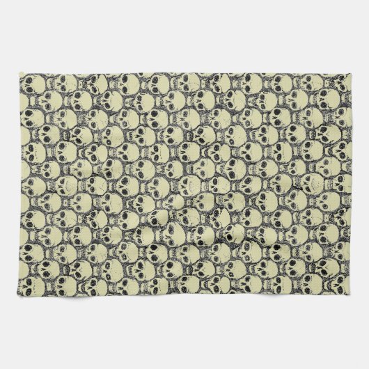 Wall o’ Skulls Theedoek (Horizontaal)