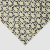 Wall o’ Skulls Tissuepapier (Detail)