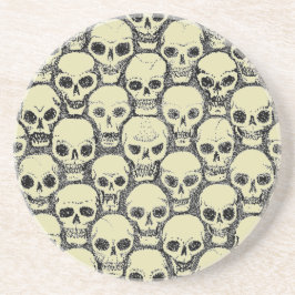 Wall o’ Skulls Zandsteen Onderzetter