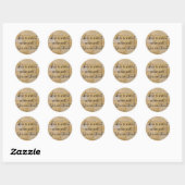 Wall of Hope_ Ronde Sticker (Vel)