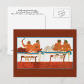 Wall Paestum , Italië Briefkaart (Voorkant / Achterkant)