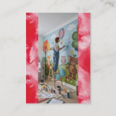 Wall Painter  Visitekaartje (Achterkant)