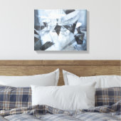 wall painting Reflection17b(反射17b) Canvas Afdruk (Insitu (Slaapkamer))