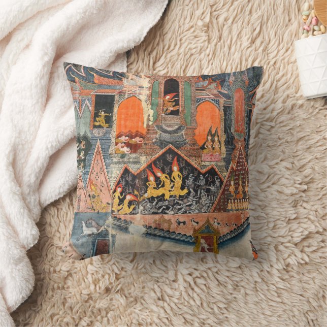 Wall Paintings of Vat Pa Huak Kussen (Deken)