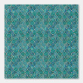 Wall Paper - Aqua Teel Behang (Voorkant)