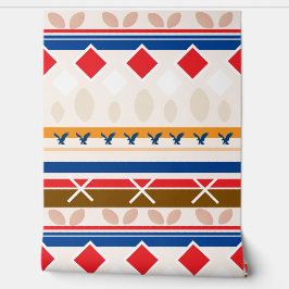 Wall Paper - Teepee Colourful Design Behang