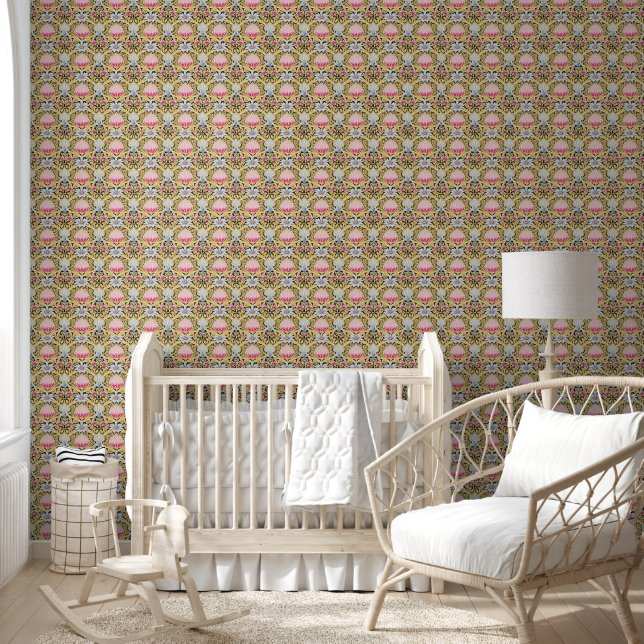 Wall Paper - William Morris Floral Design Behang (Kinderen)