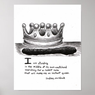 Wall poster Rabbit Hole Inspirerend offertes