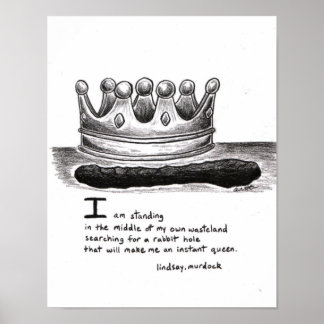 Wall poster Rabbit Hole Inspirerend offertes