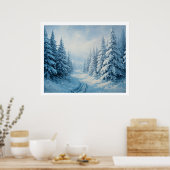 Wall Poster – Tranquil Nature-Inspired Home (Keuken)