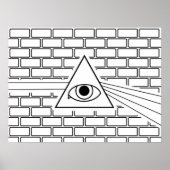 Wall Prism Eye Poster (Voorkant)