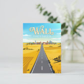 Wall South Dakota Briefkaart (Staand voorkant)