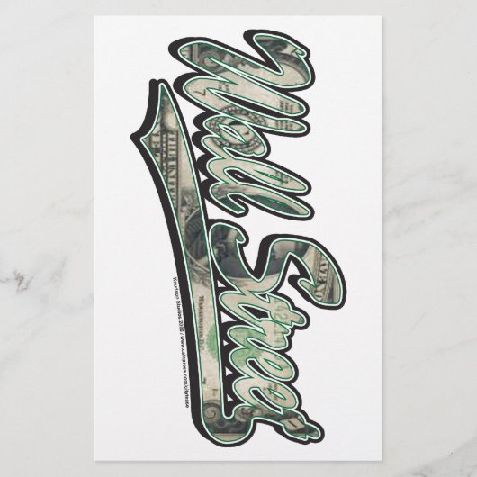 Wall Street 1000 Dollar Bill Briefpapier (Voorkant)