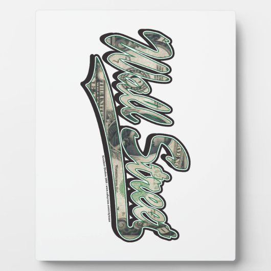 Wall Street 1000 Dollar Bill Fotoplaat (Voorkant)