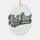 Wall Street - 1000 Dollarrekening Keramisch Ornament (Rechts)