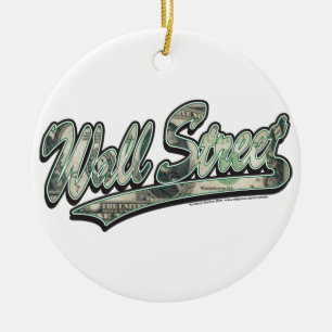 Wall Street - 1000 Dollarrekening Keramisch Ornament
