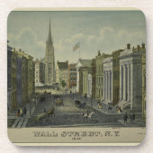 Wall Street 1847 Onderzetter (Voorkant)