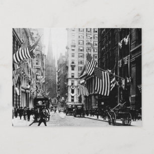 Wall Street 1900 Briefkaart