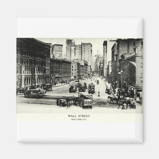 Wall Street 1900 Magneet (Voorkant)