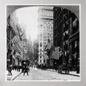 Wall Street 1900 Poster (Voorkant)