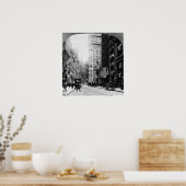 Wall Street 1900 Poster (Keuken)