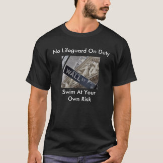Wall Street 2, geen reddingsboei op DutySwim bij j T-shirt