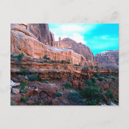Wall Street Arches National Park Briefkaart (Voorkant)