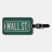 Wall Street Bagagelabel (Voorkant horizontaal)