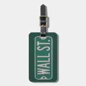 Wall Street Bagagelabel (Voorkant verticaal)