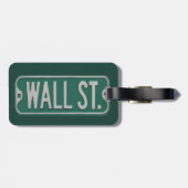 Wall Street Bagagelabel (Achterkant horizontaal)