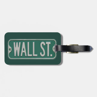Wall Street Bagagelabel