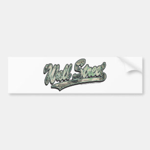 Wall Street Baseball Script, High Finance Bumpersticker