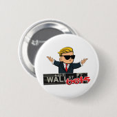 Wall Street Bets Ronde Button 5,7 Cm (Voorkant /achterkant)