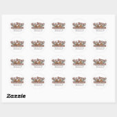WALL-STREET-BREWING-Company Ronde Sticker (Vel)