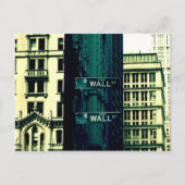 Wall Street Briefkaart (Voorkant)