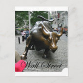 Wall Street Briefkaart (Voorkant)