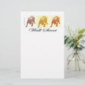 Wall Street Briefpapier (Staand voorkant)