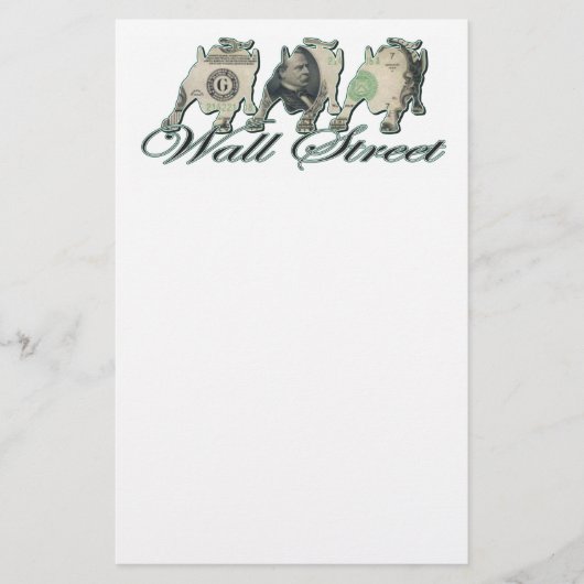 Wall Street Briefpapier (Voorkant)