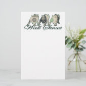 Wall Street Briefpapier (Staand voorkant)