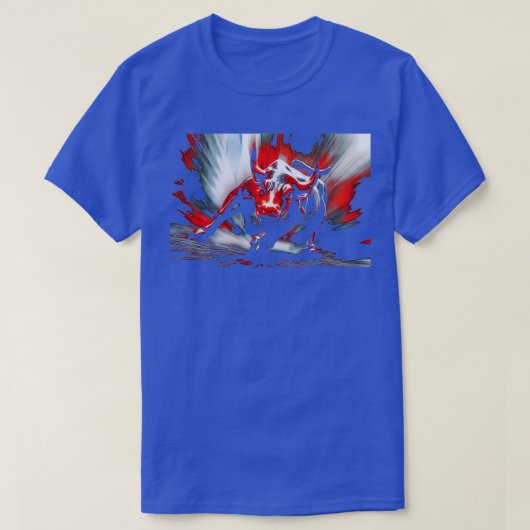 Wall Street Bull 1 T-shirt (Design voorkant)