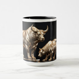 Wall Street Bull en Beer Mok