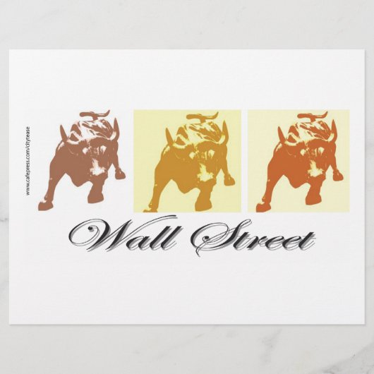 Wall Street Bull Market Flyer (Voorkant)