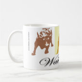 Wall Street Bull Market Koffiemok (Links)