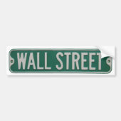 Wall Street bumper sticker (Voorkant)